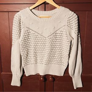 LUCKY BRAND multi textured sweater